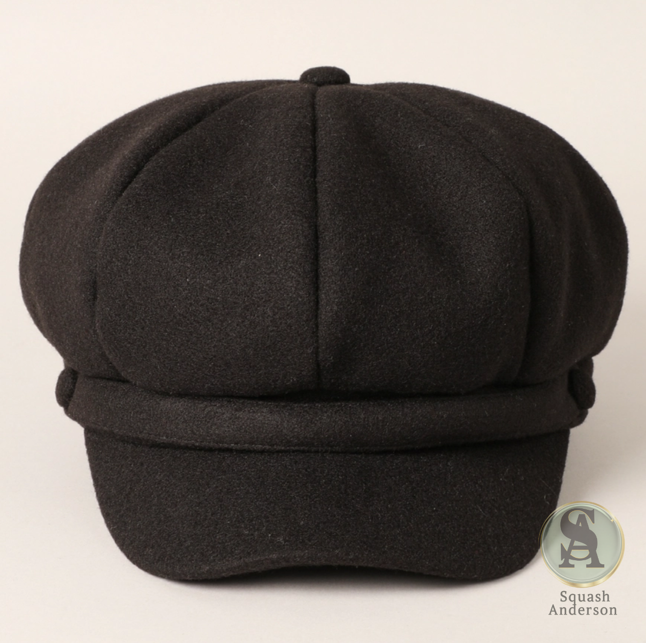 Solid Color Casual Newsboy Cap Cabbie Hat