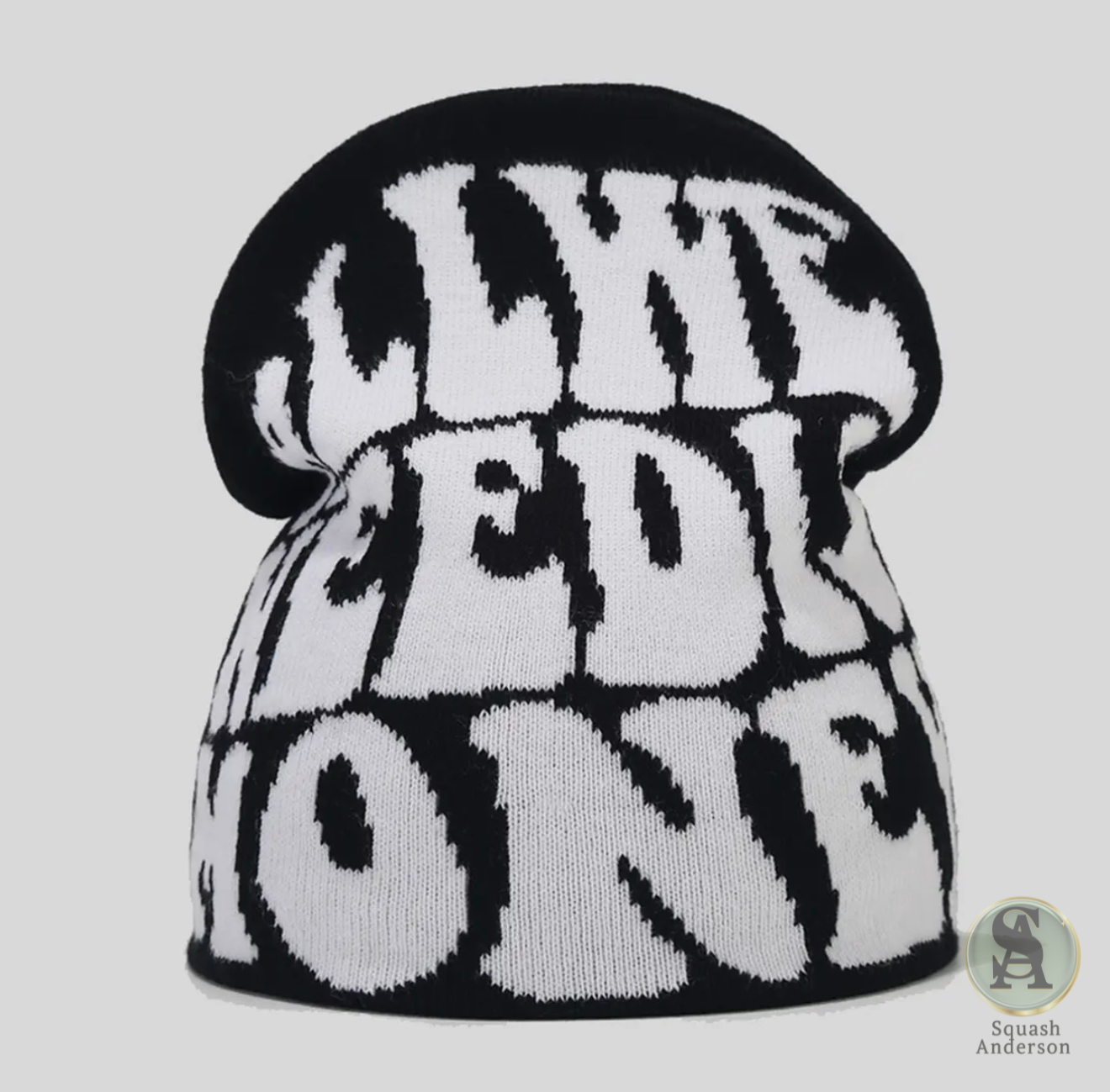 Alphabet Beanie “All We Need Is Money”