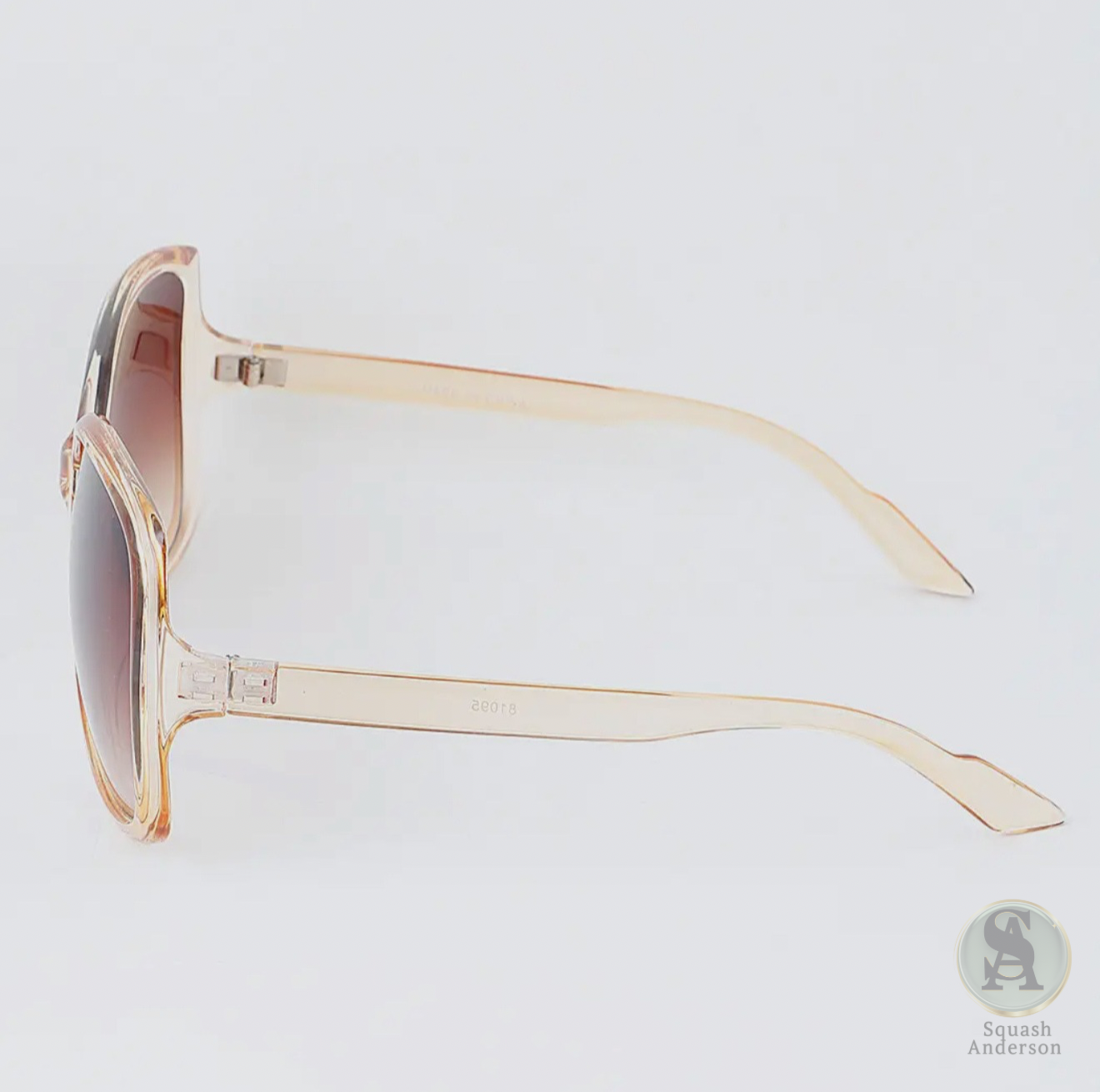 Oversized Gradient Butterfly Sunglasses