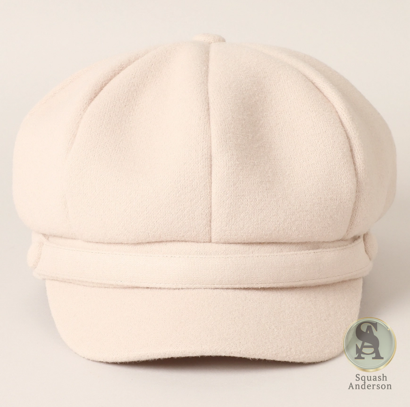 Solid Color Casual Newsboy Cap Cabbie Hat