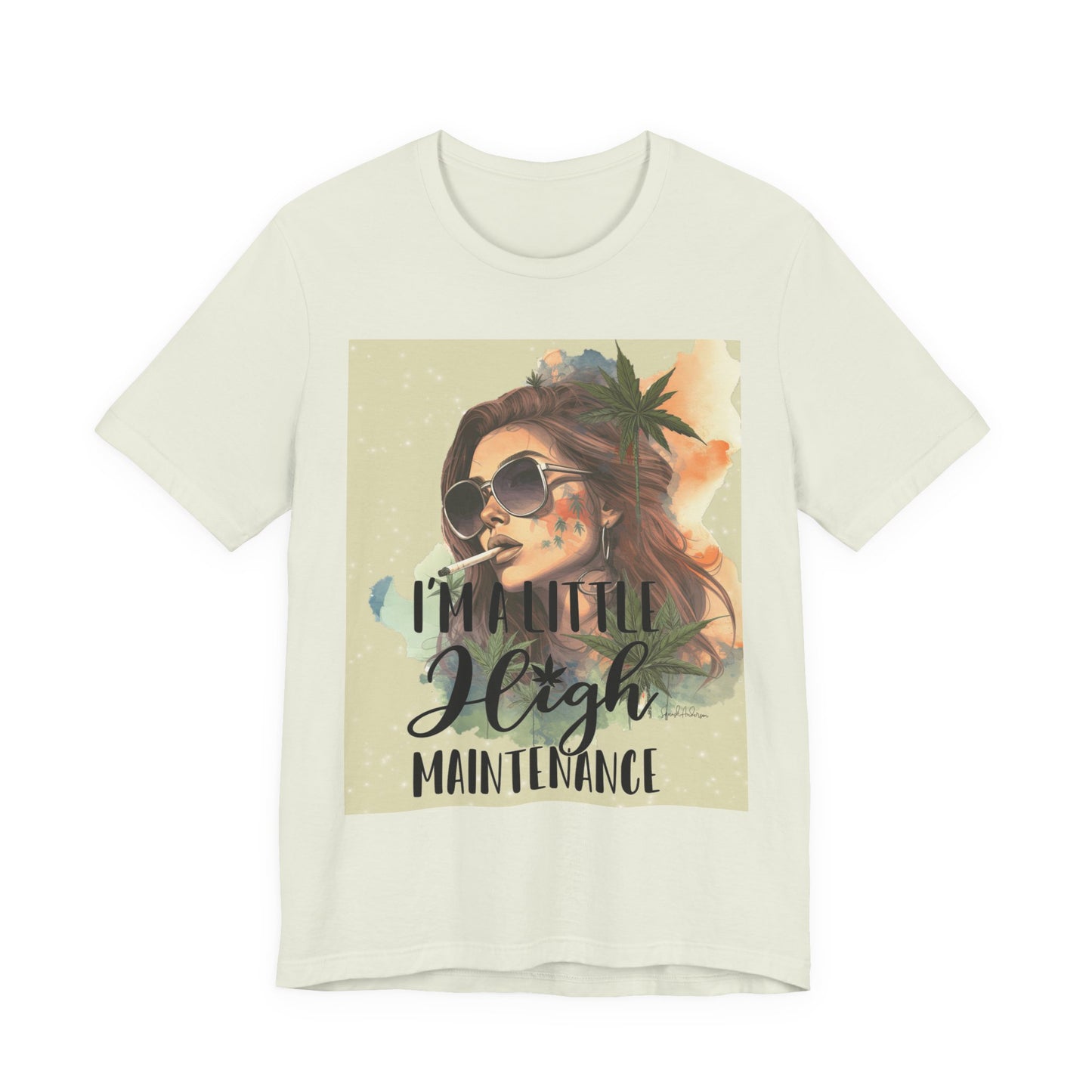 A little high maintenance Unisex Jersey Short Sleeve Tee image 14