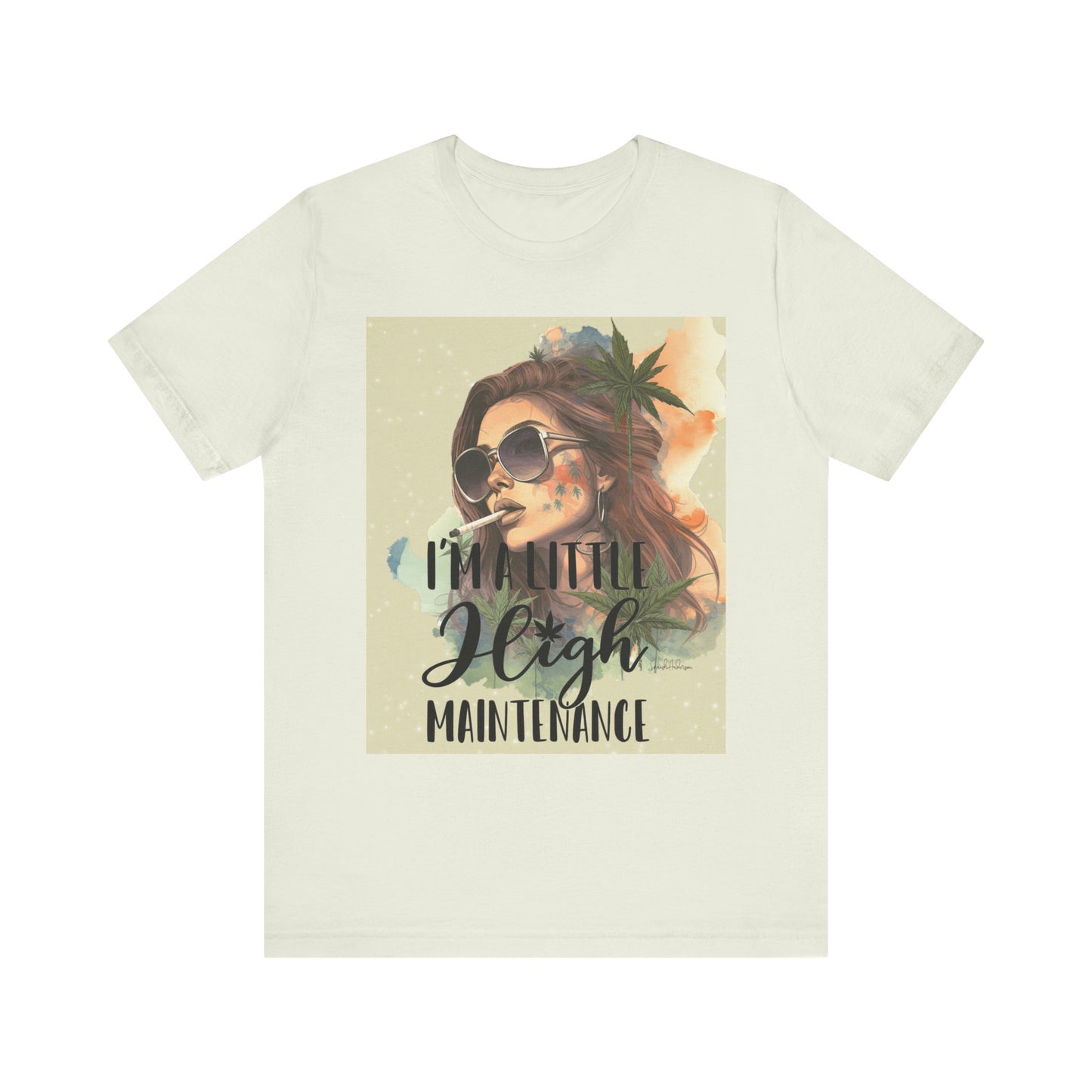 A little high maintenance Unisex Jersey Short Sleeve Tee image 12