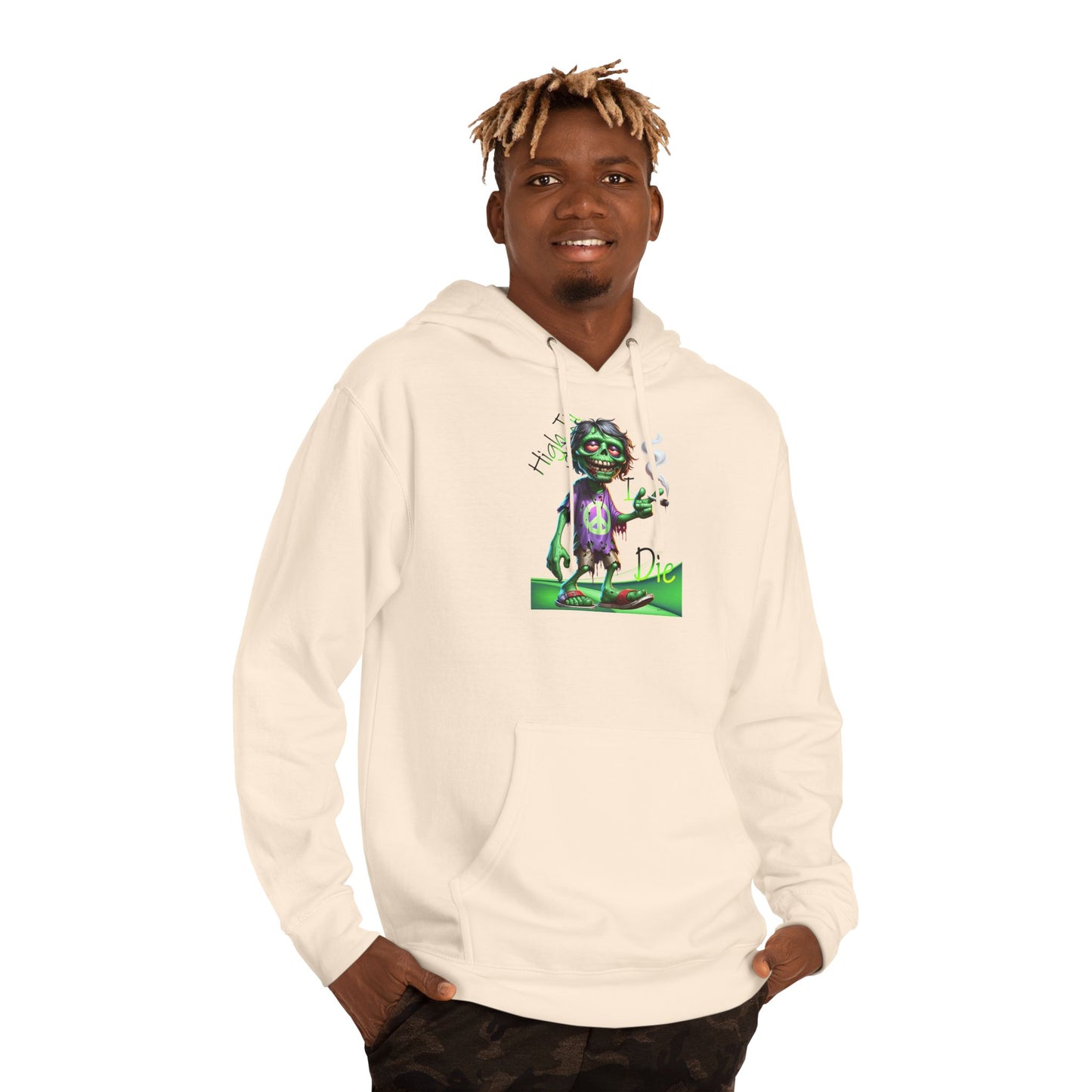High Til I die hoodie Unisex Hooded Sweatshirt image 7