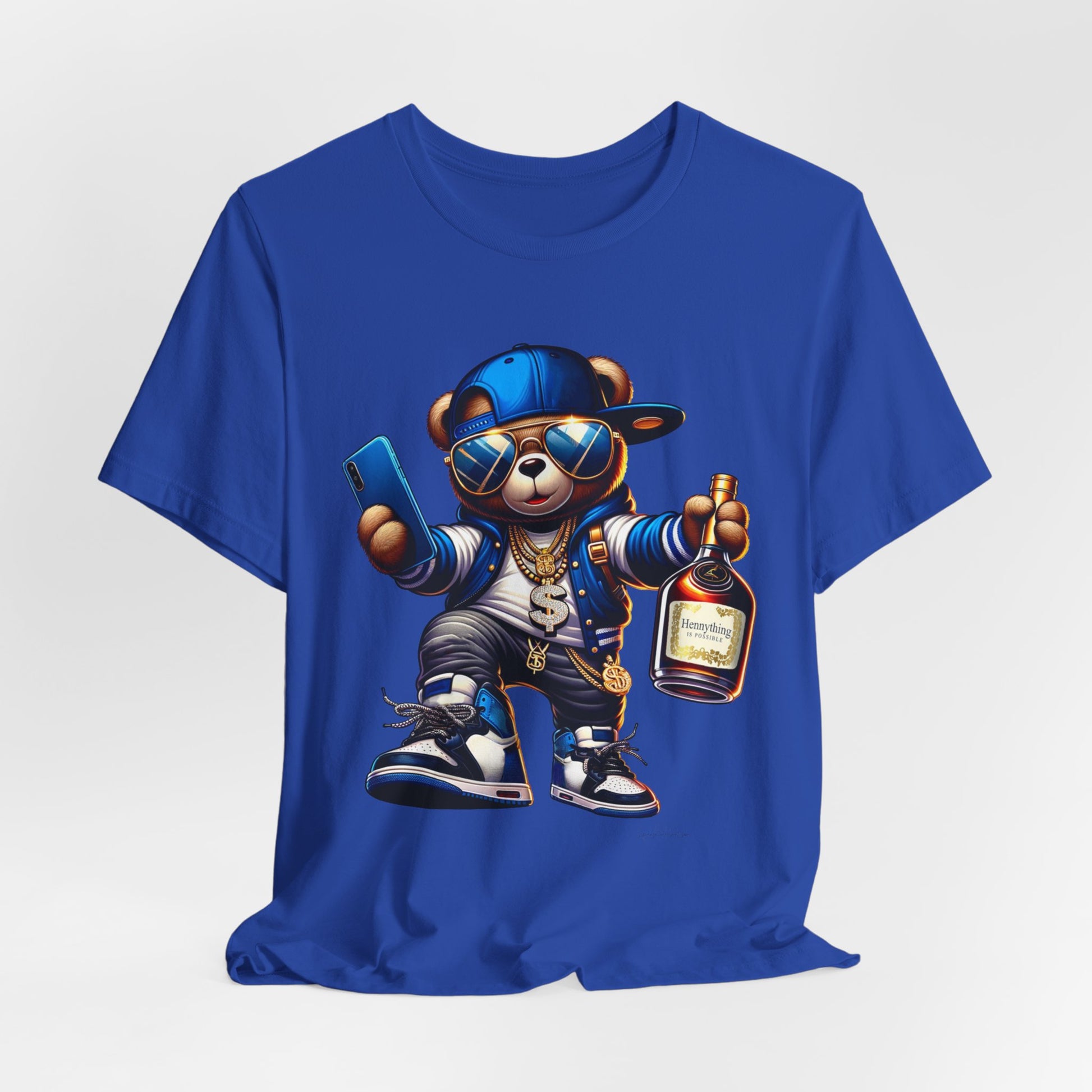 Hennything Bear Unisex Jersey Short Sleeve Tee image 5
