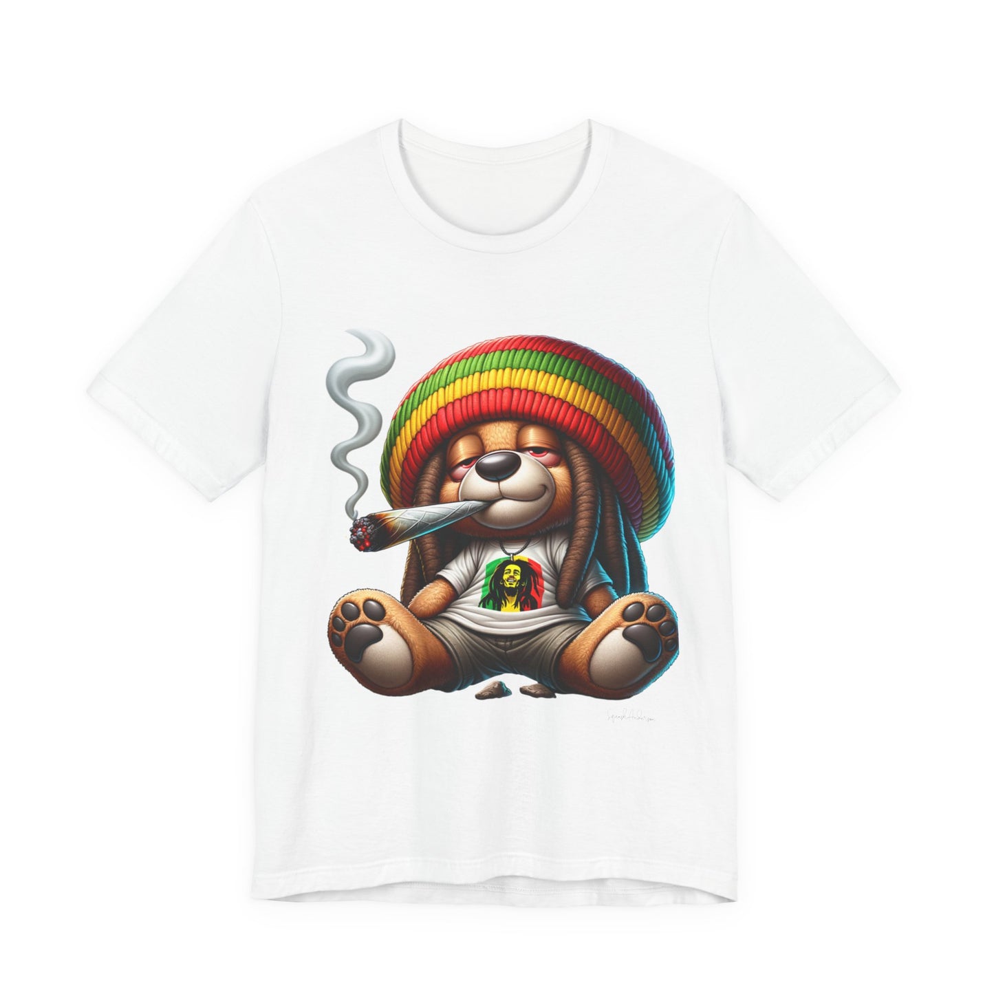 Rasta 1 Unisex Jersey Short Sleeve Tee image 2