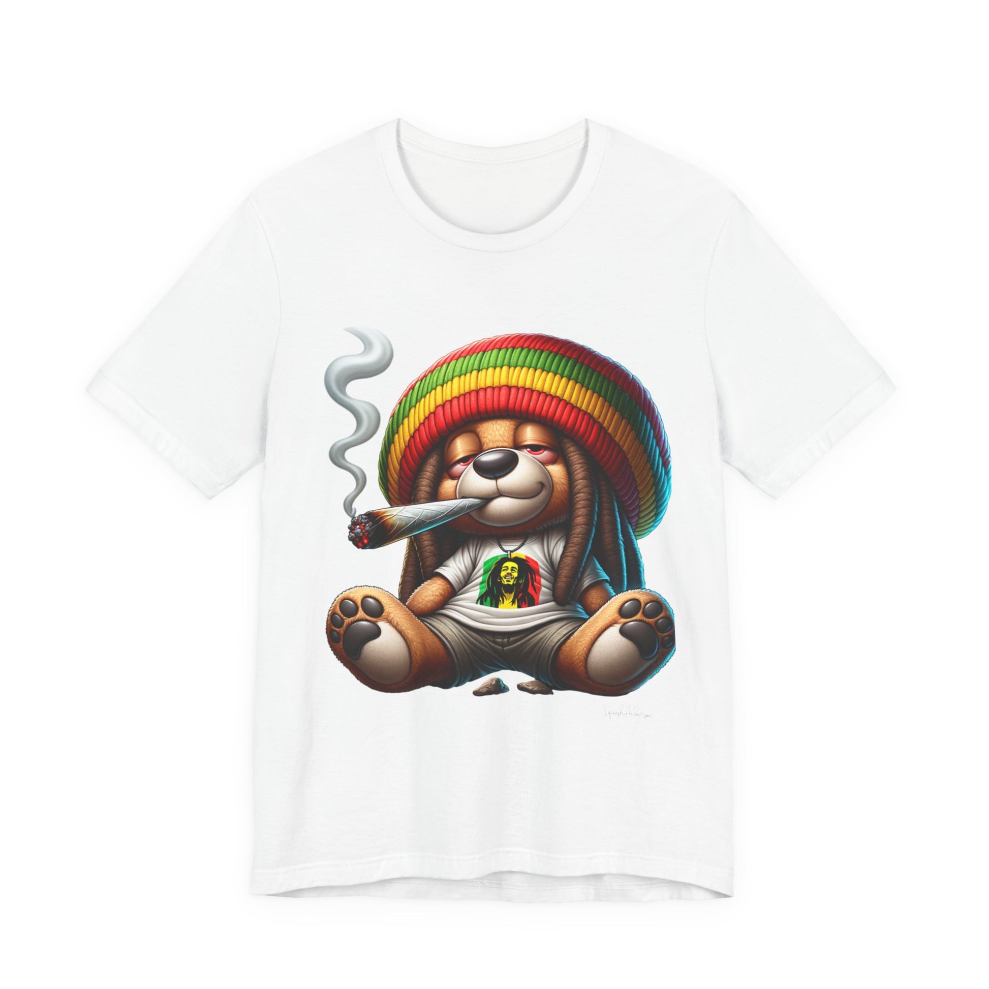 Rasta 1 Unisex Jersey Short Sleeve Tee image 2