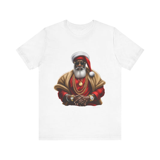 Santa Furr Zaddy Unisex Jersey Short Sleeve Tee image 0