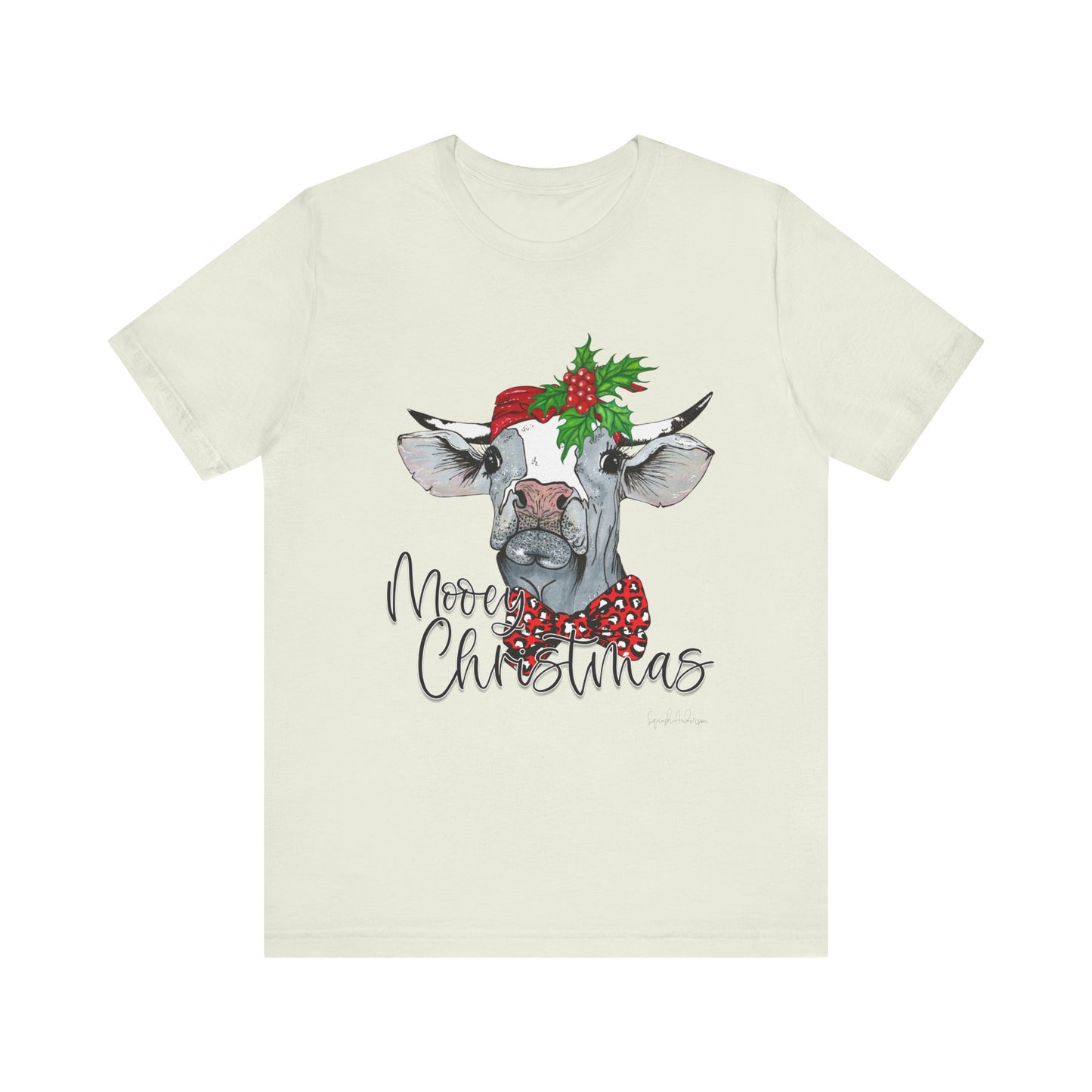 Mooey Christmas Unisex Jersey Short Sleeve Tee image 8