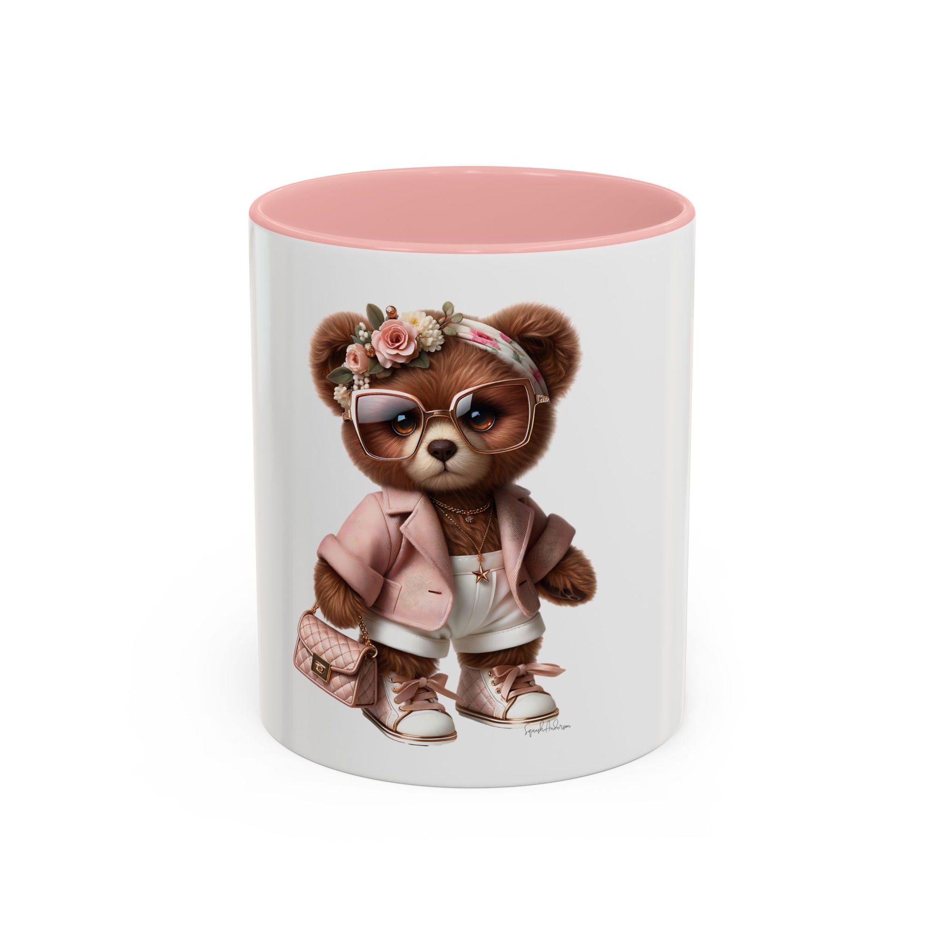 Cute Bear Accent Coffee Mug (11, 15oz) image 8