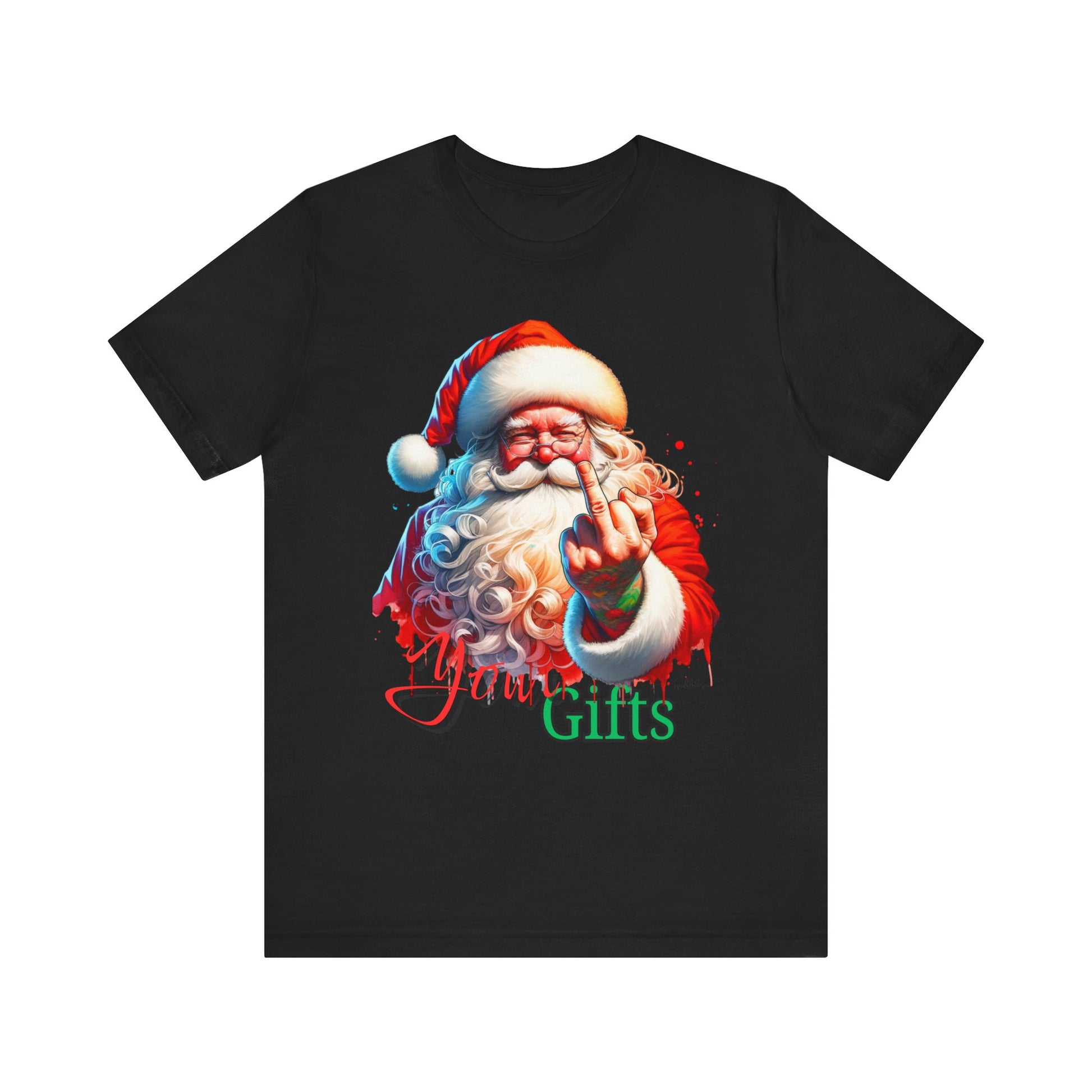 Mean Santa Your Gifts Unisex Jersey Short Sleeve Tee image 8