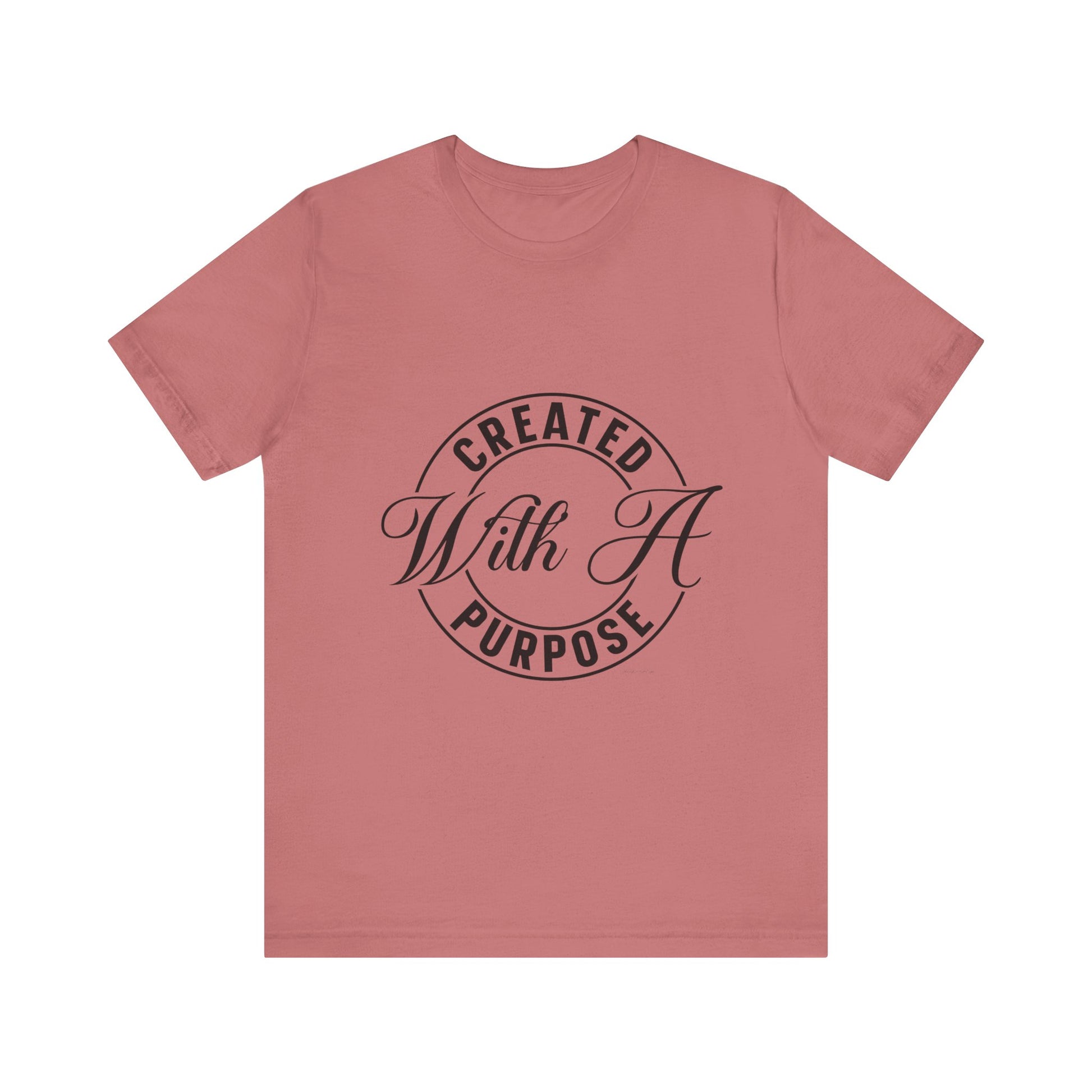 Created with a purpose Unisex Jersey Short Sleeve Tee image 4