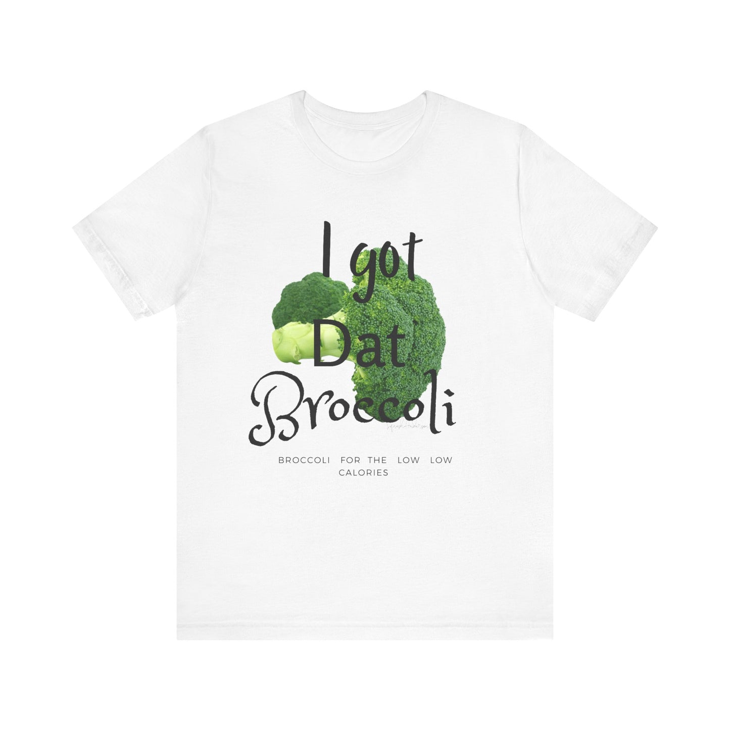 Broccoli for the low low Unisex Jersey Short Sleeve Tee image 0