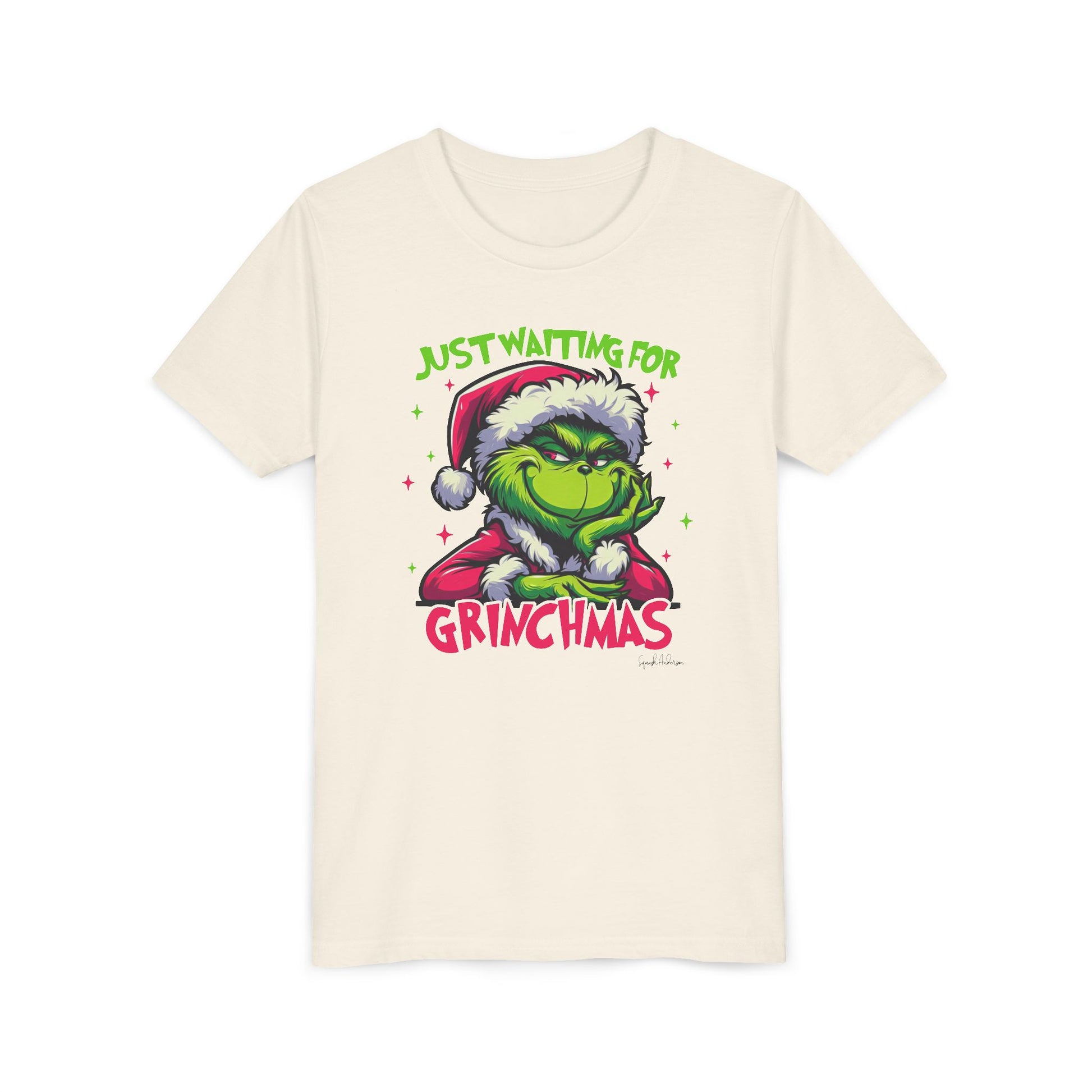Grinchy Christmas Youth Short Sleeve Tee image 14