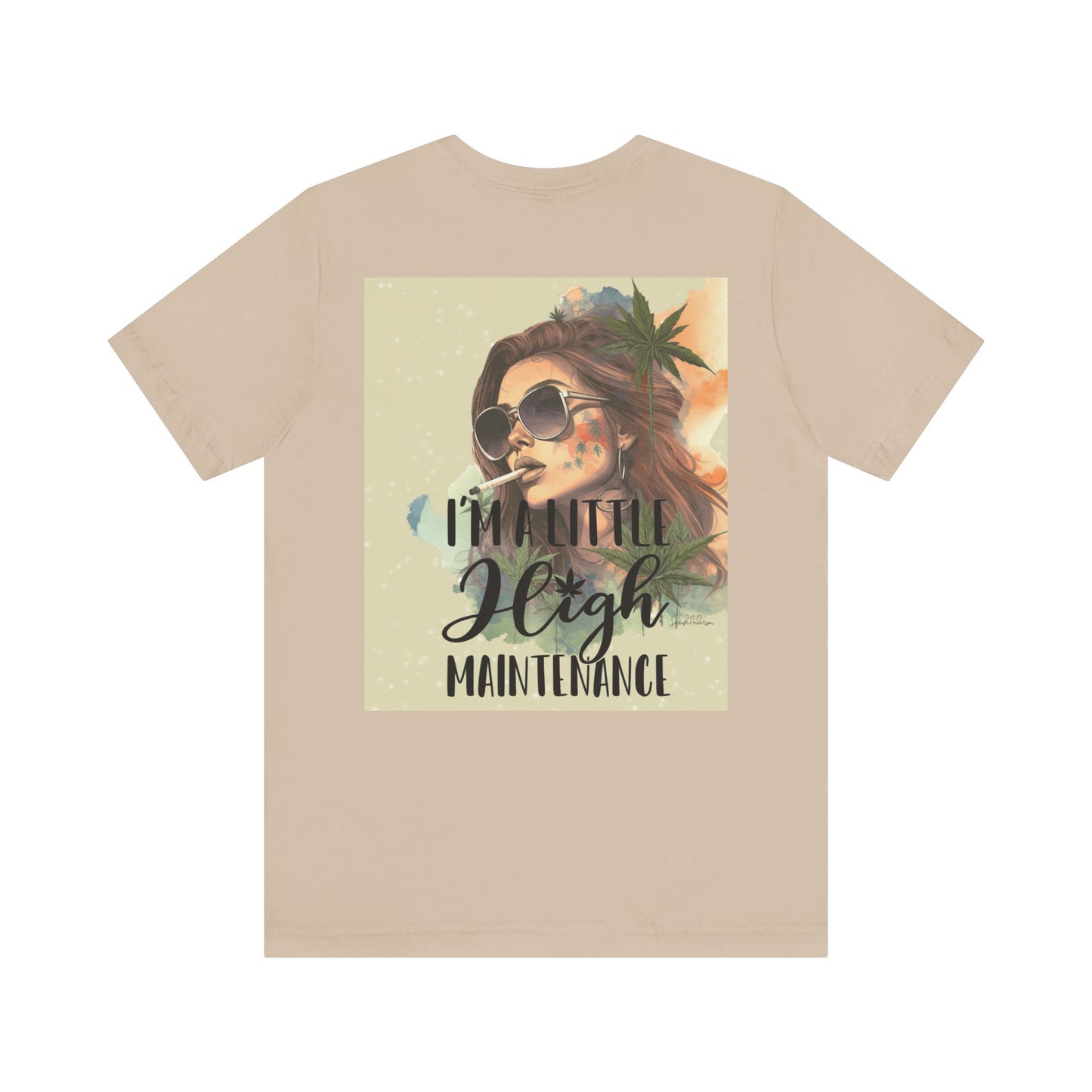 A little high maintenance Unisex Jersey Short Sleeve Tee image 9