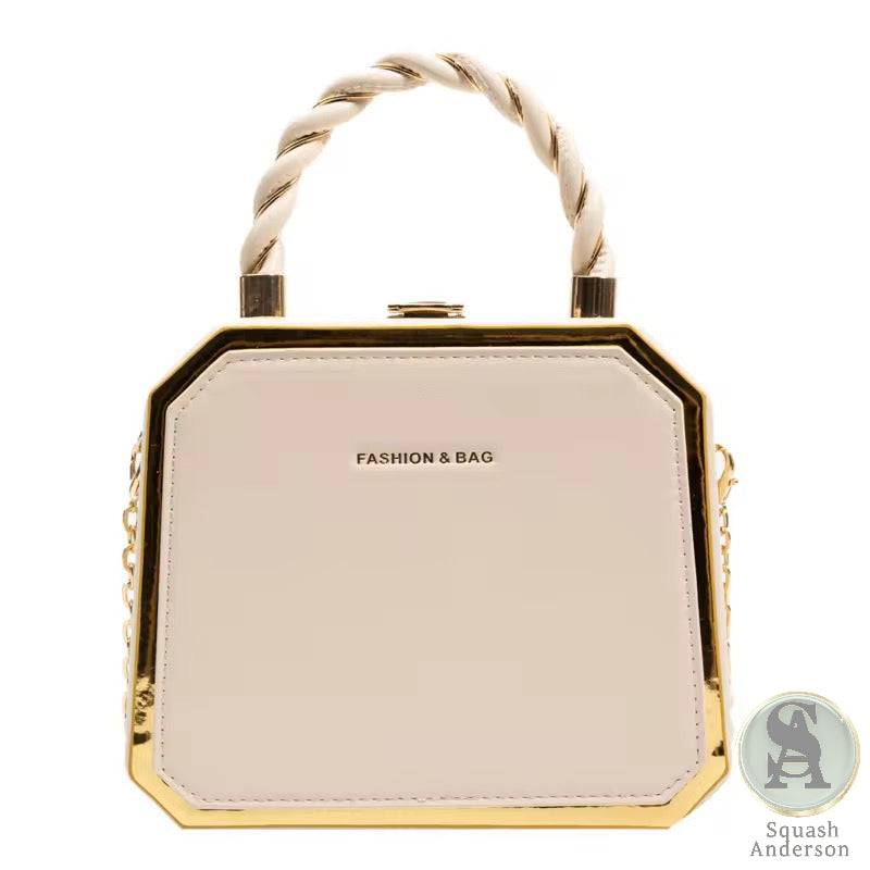 The Riviera Box Bag – Structured Leather Purse – 9×6in image 2