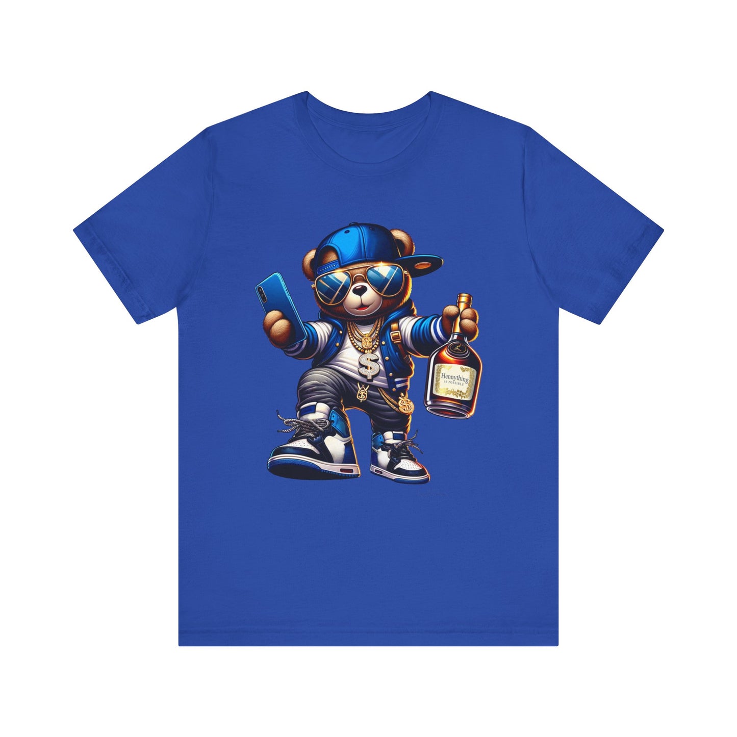 Hennything Bear Unisex Jersey Short Sleeve Tee image 9