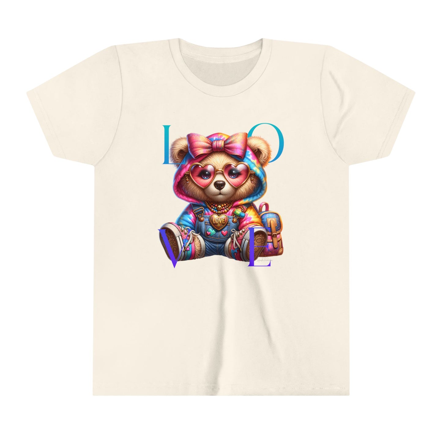 Love beat Youth Short Sleeve Tee image 6