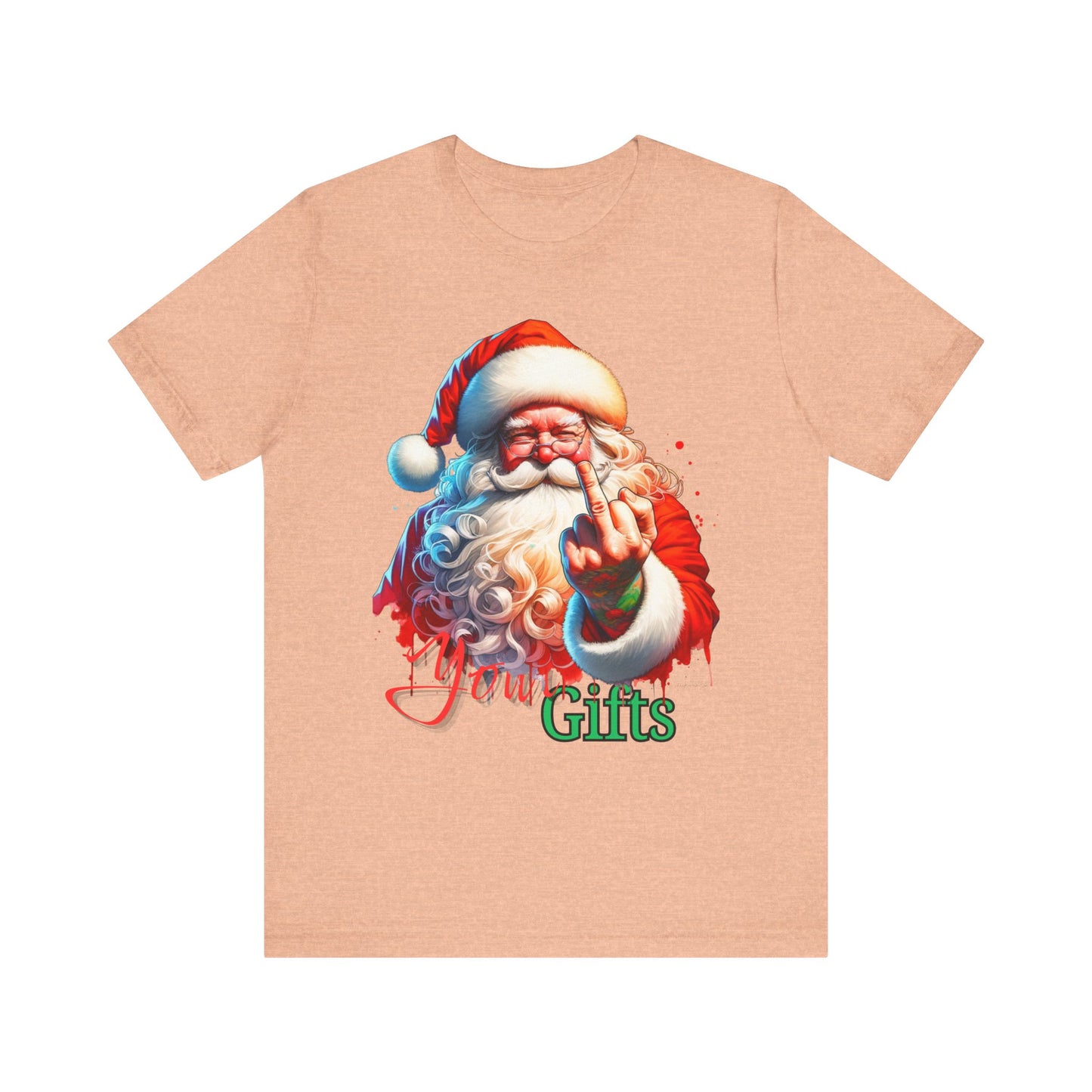 Mean Santa Your Gifts Unisex Jersey Short Sleeve Tee image 12