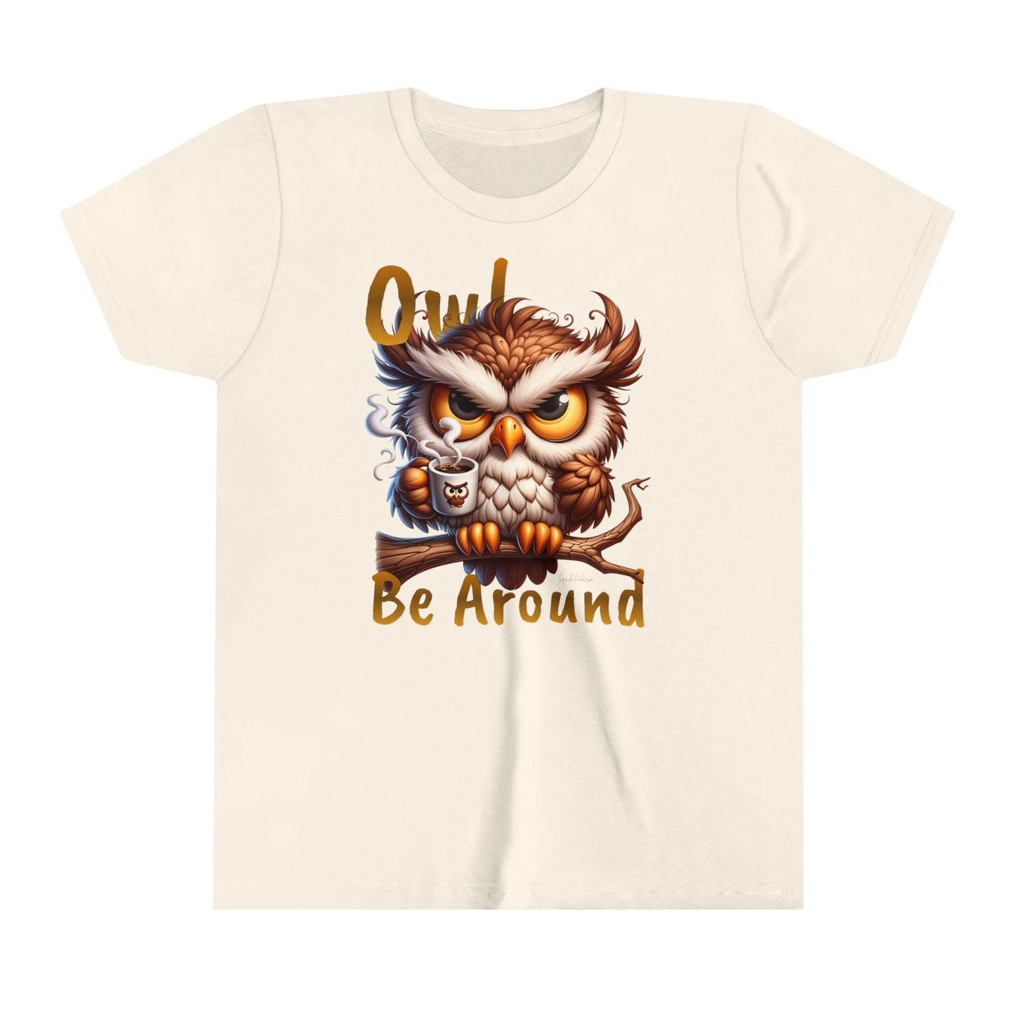 Owl Be Around Youth Short Sleeve Tee image 6