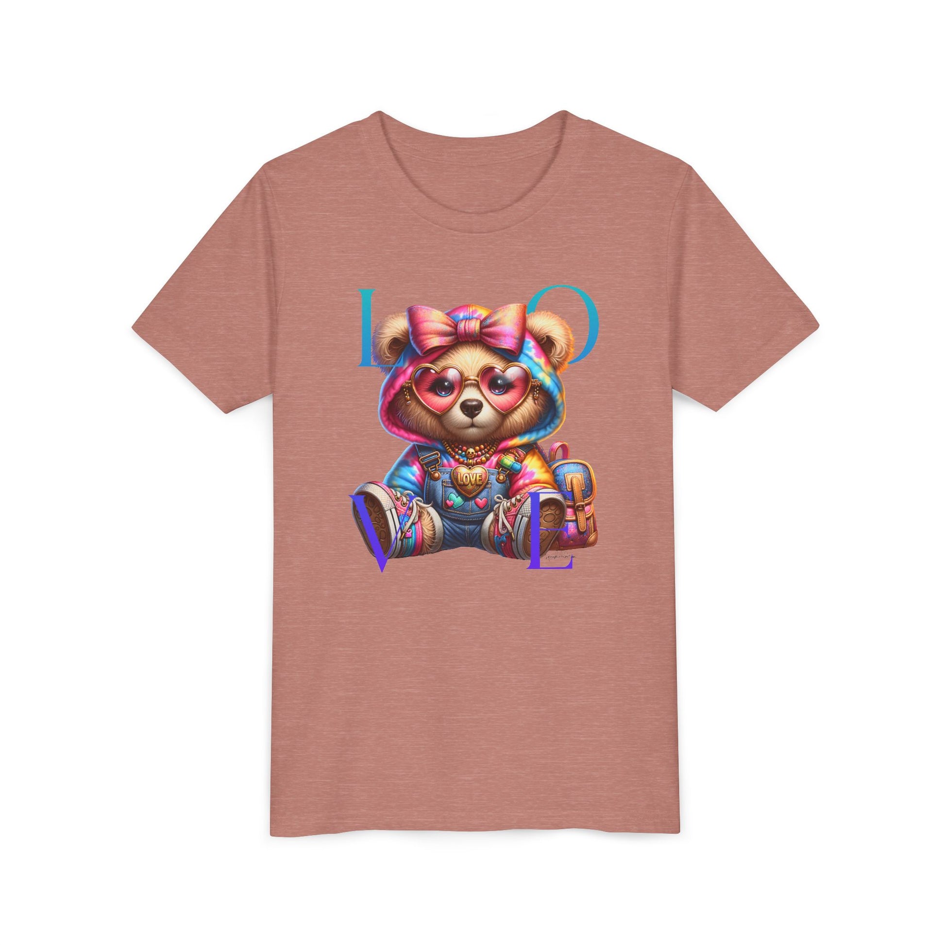 Love beat Youth Short Sleeve Tee image 10