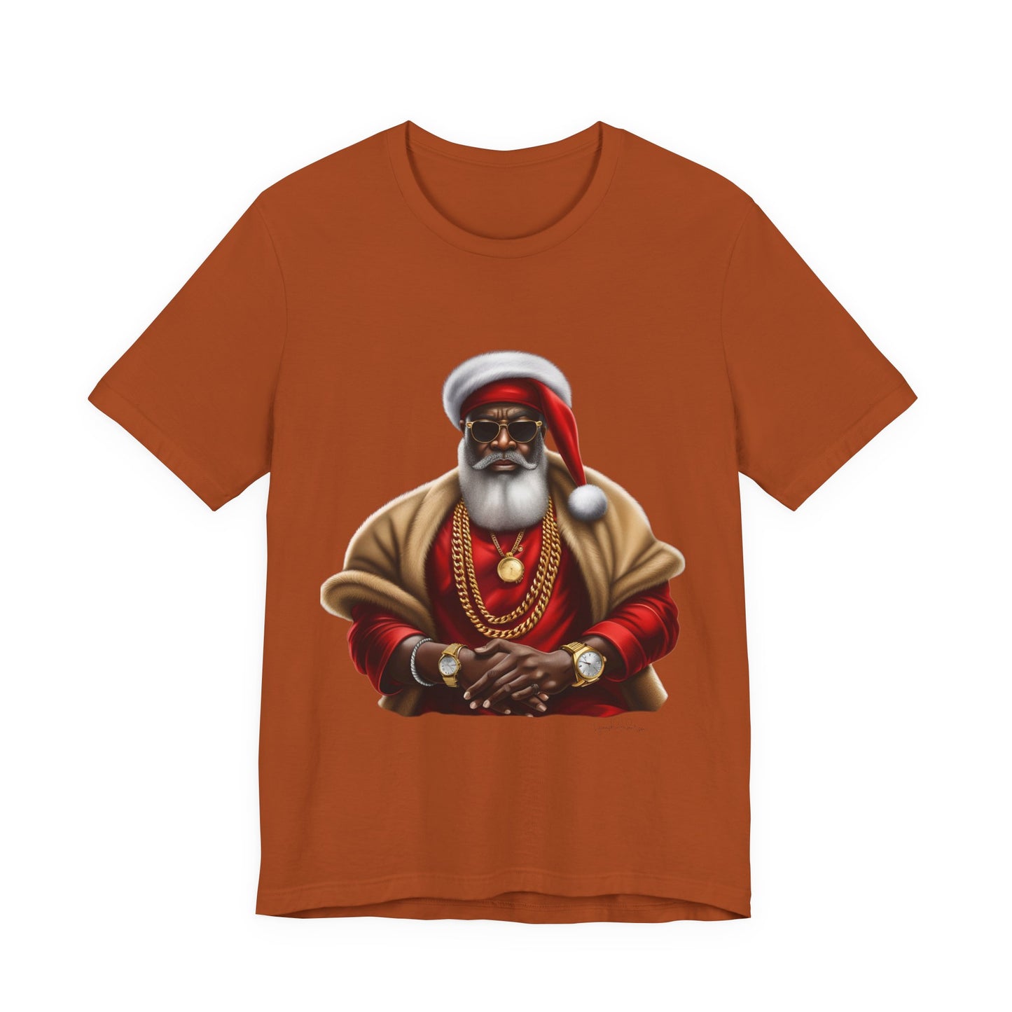 Santa Furr Zaddy Unisex Jersey Short Sleeve Tee image 14