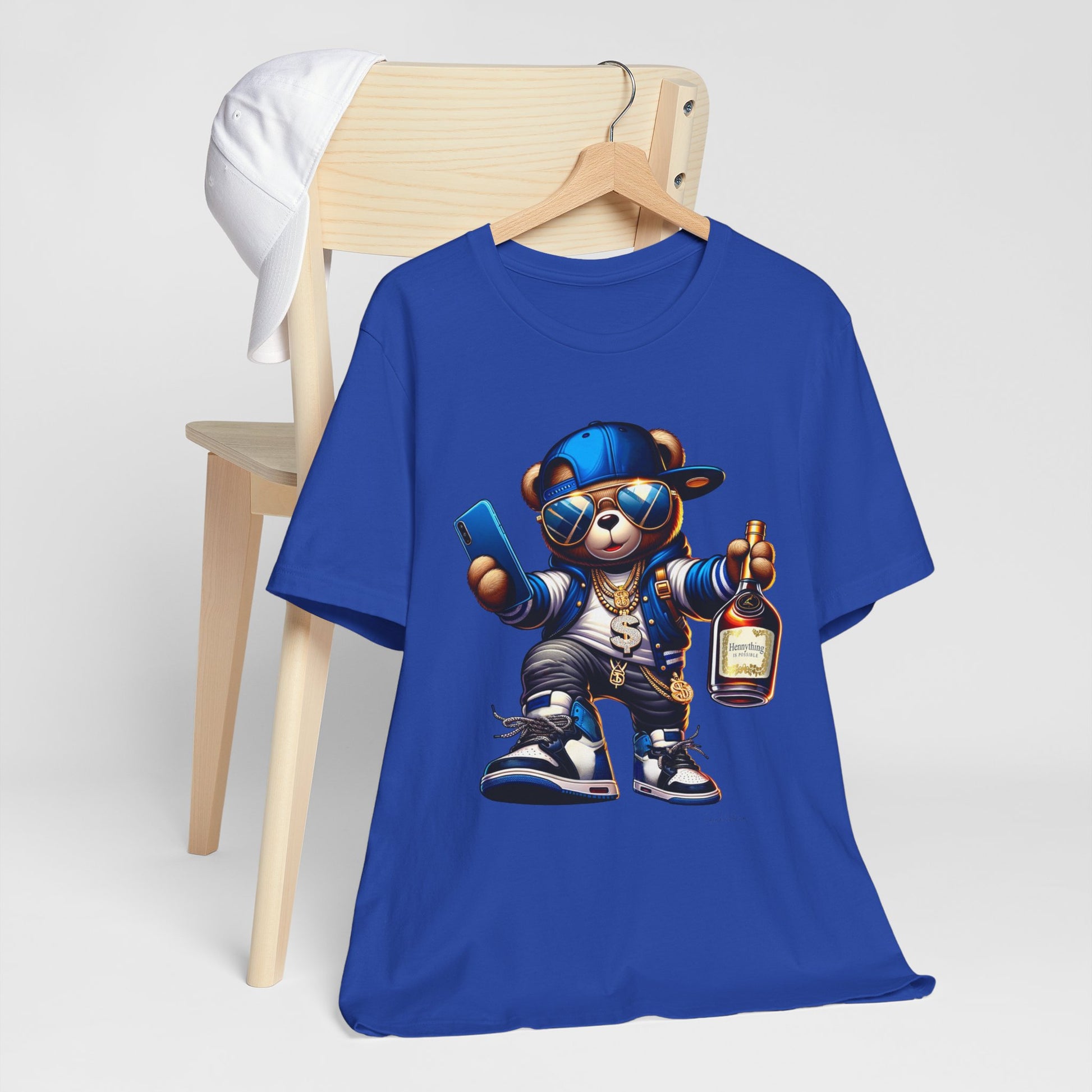 Hennything Bear Unisex Jersey Short Sleeve Tee image 6
