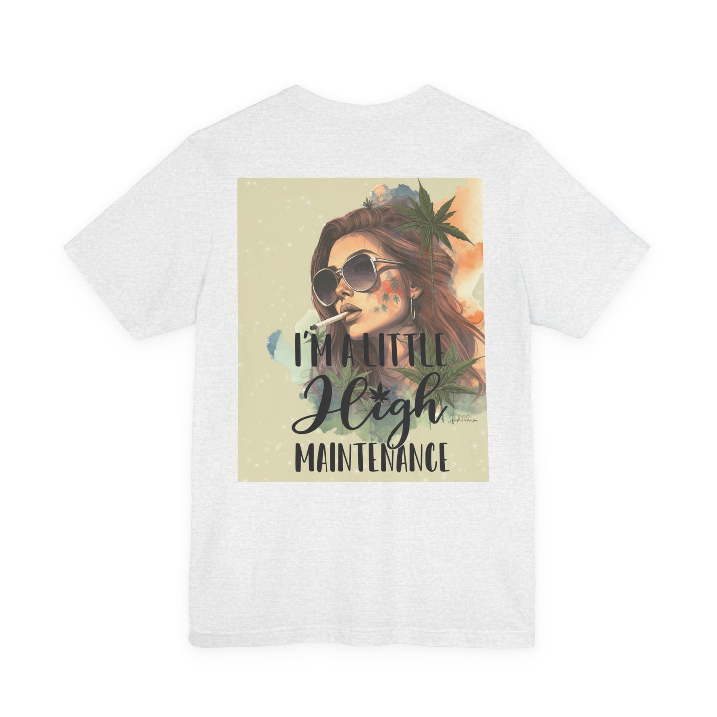 A little high maintenance Unisex Jersey Short Sleeve Tee image 3