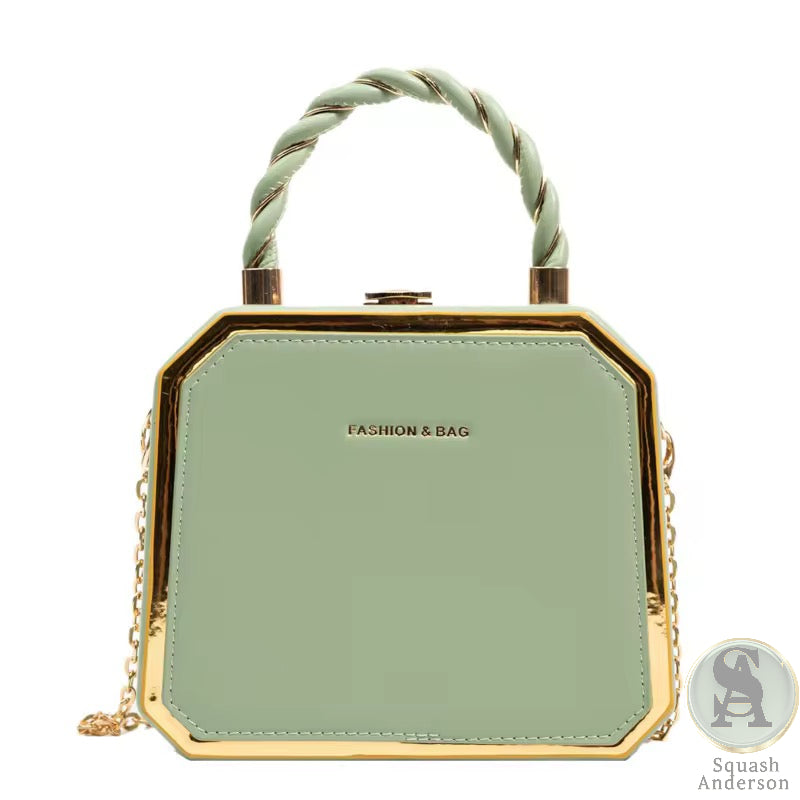 The Riviera Box Bag – Structured Leather Purse – 9×6in image 5