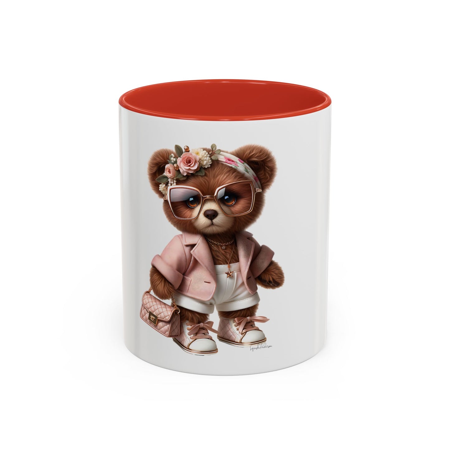 Cute Bear Accent Coffee Mug (11, 15oz) image 12