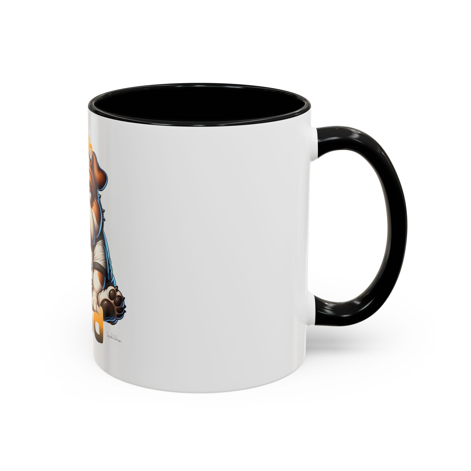 Enough Said Dog Accent Coffee Mug (11, 15oz) image 1