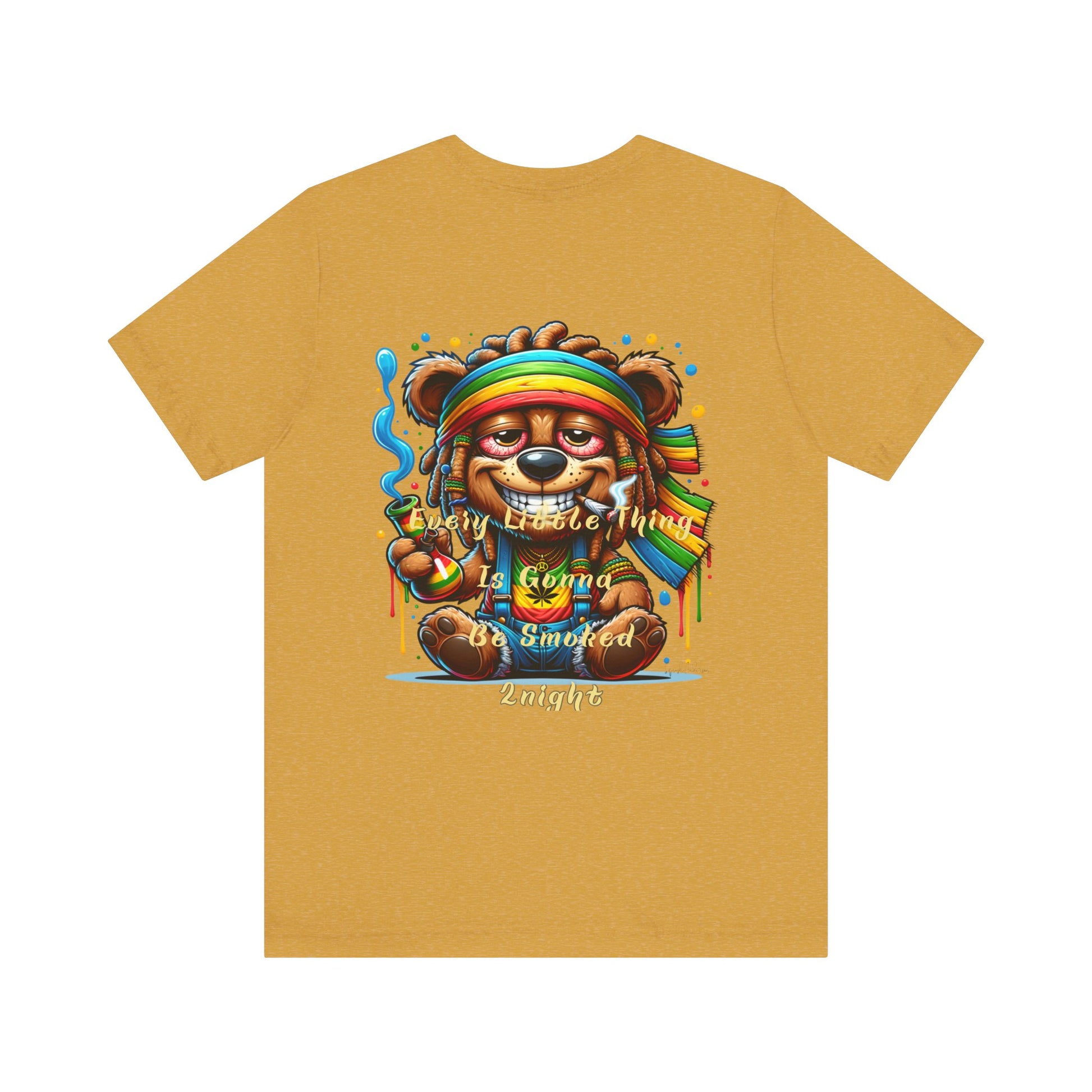 Bear 420 night Unisex Jersey Short Sleeve Tee image 13