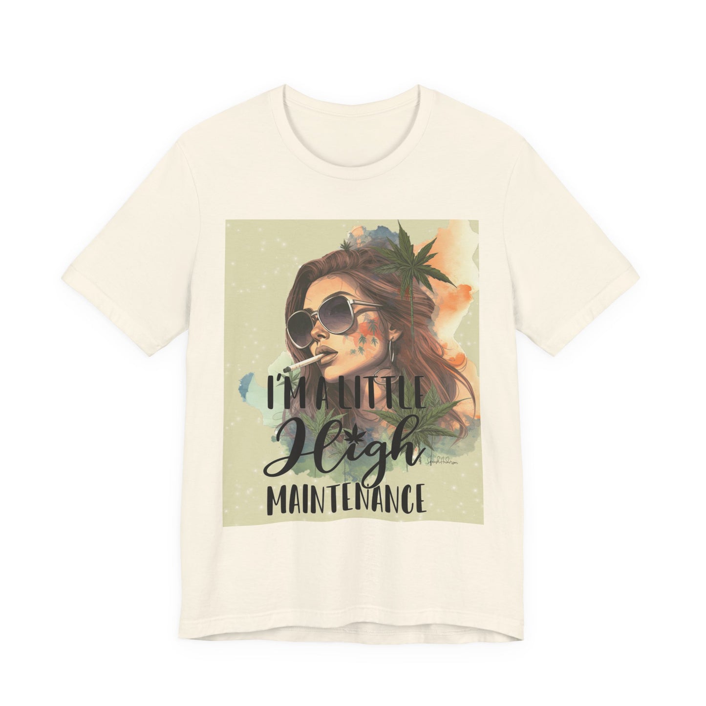 A little high maintenance Unisex Jersey Short Sleeve Tee image 6