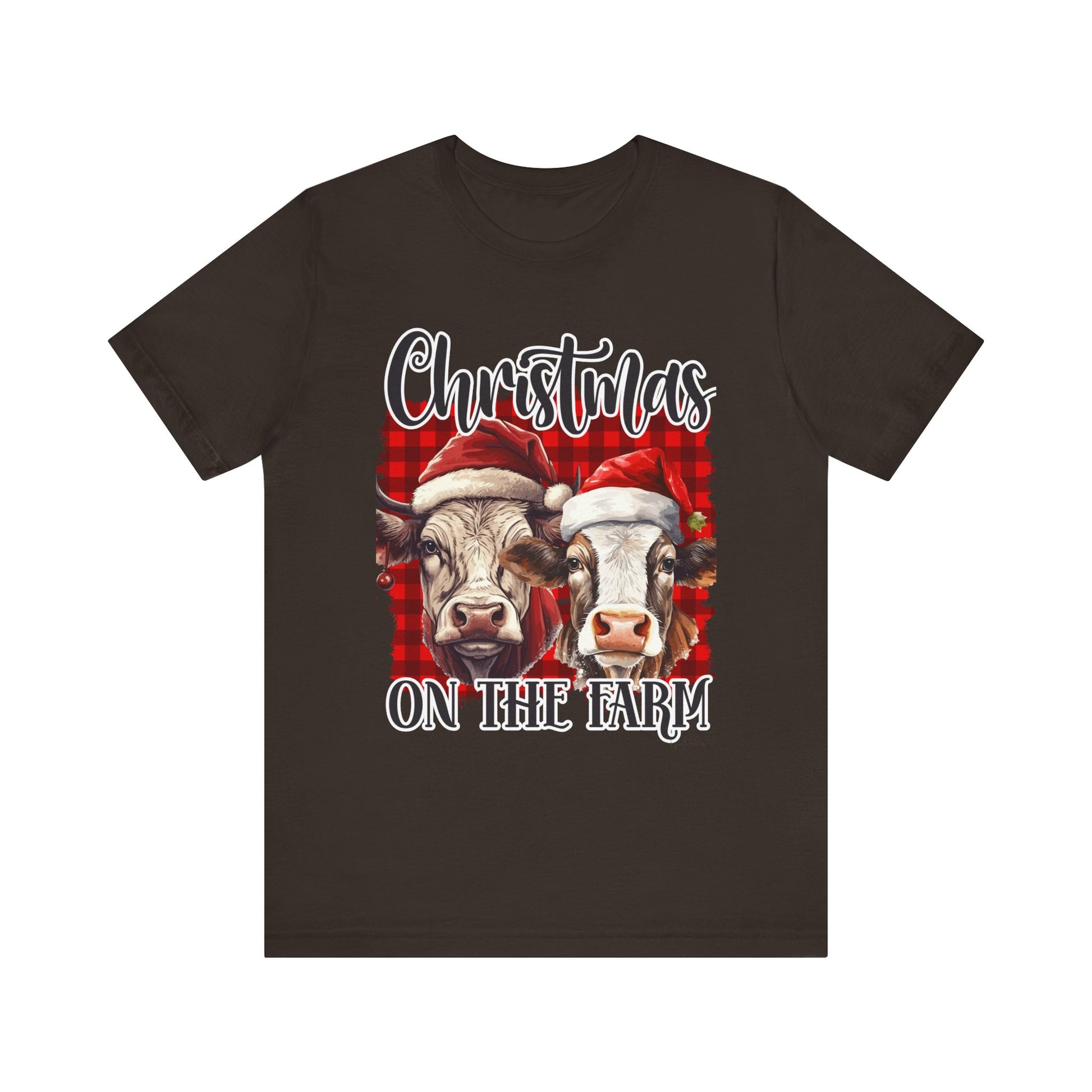Christmas on the Farm Unisex Jersey Short Sleeve Tee image 4