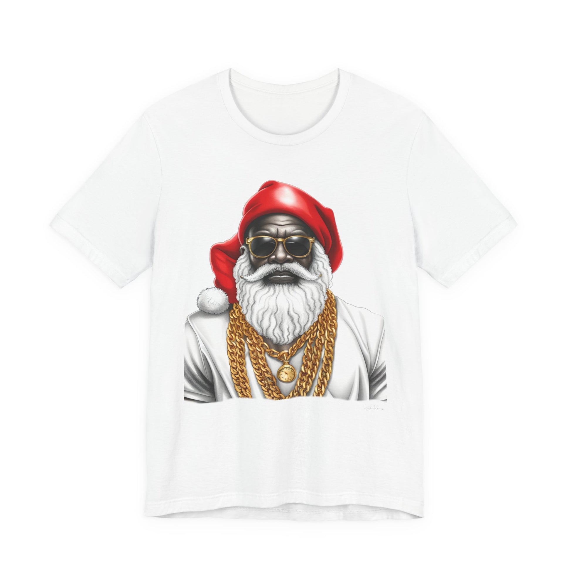 Cute Santa Unisex Jersey Short Sleeve Tee image 2