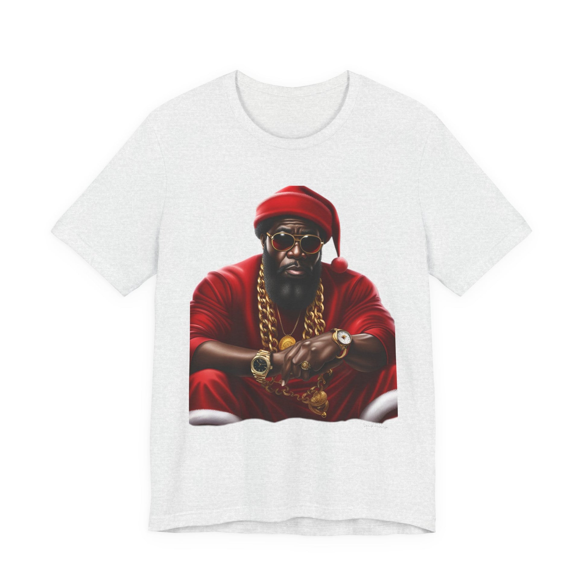 Brown Santa Unisex Jersey Short Sleeve Tee image 2