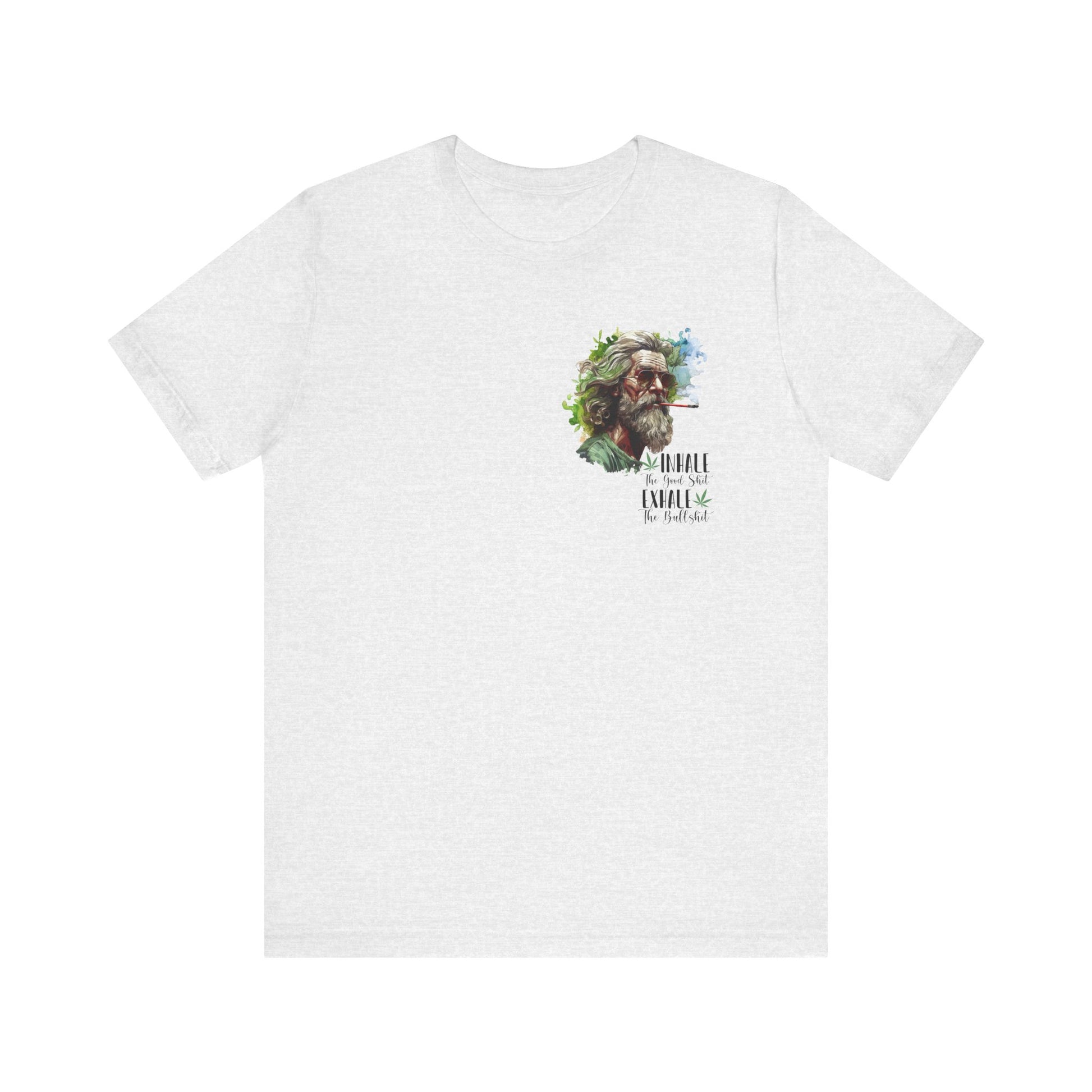 Exhale Unisex Jersey Short Sleeve Tee image 4