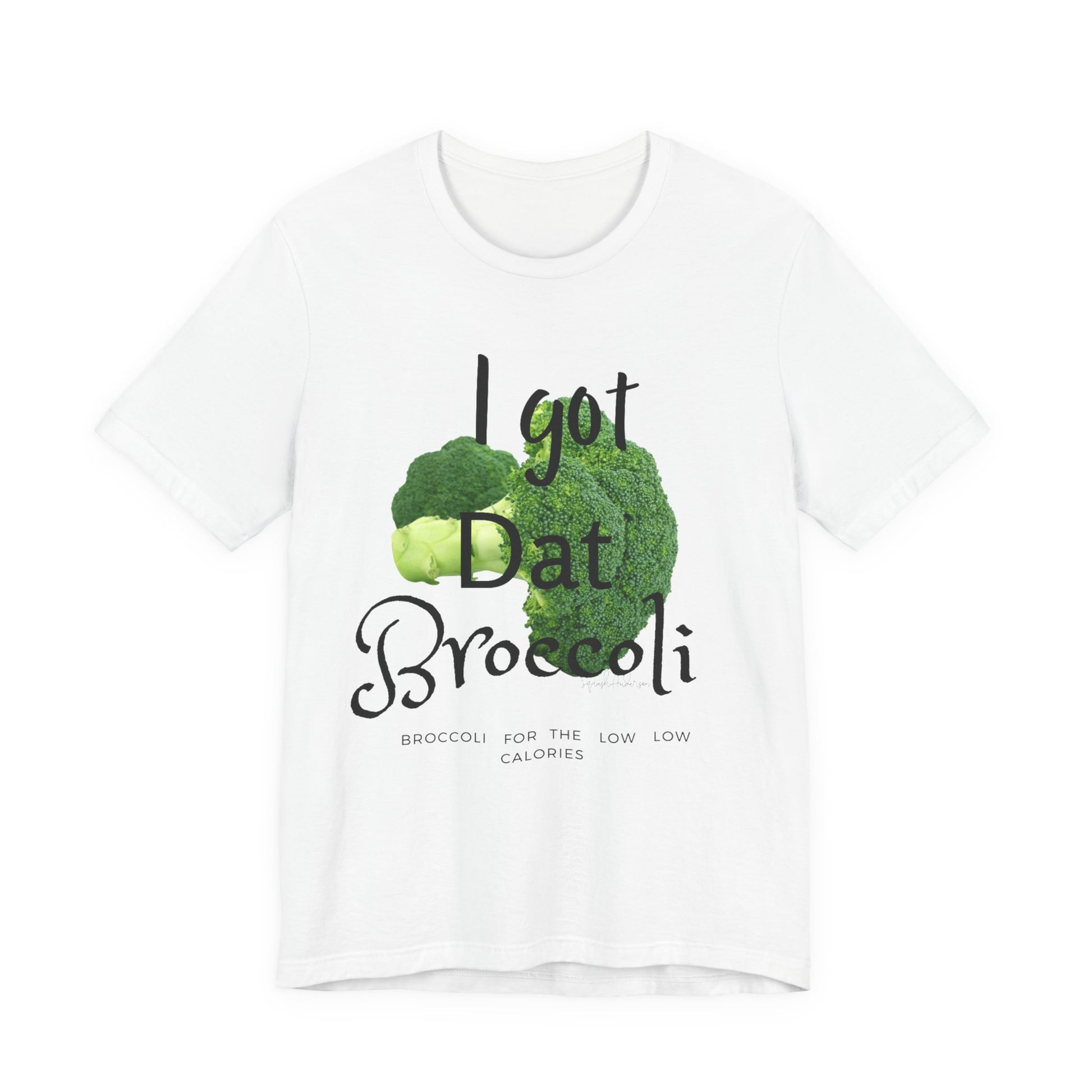 Broccoli for the low low Unisex Jersey Short Sleeve Tee image 2